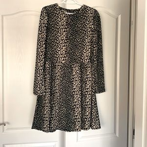 Leopard print dress